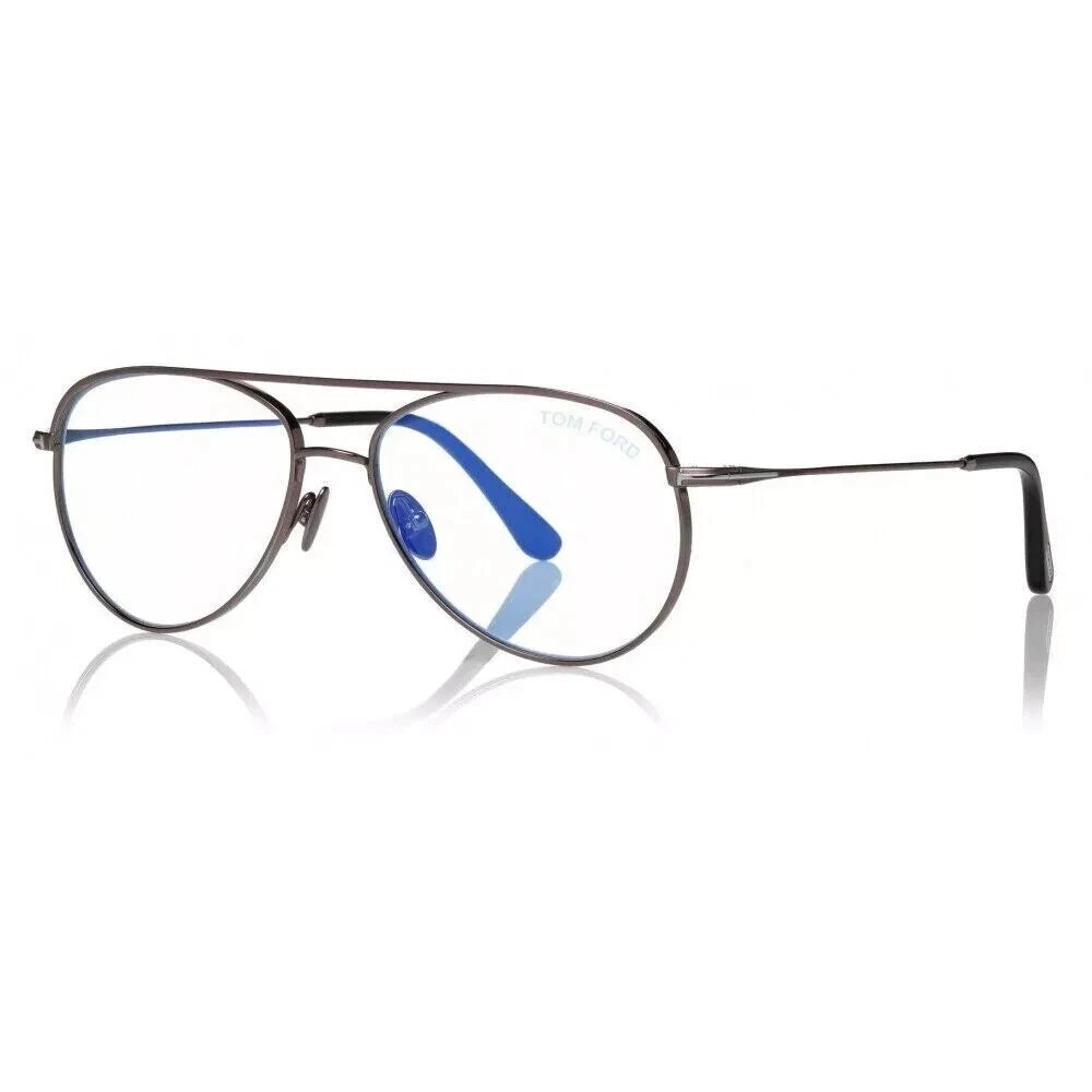 New Authentic Tom Ford FT5693-B/V 008 Pilot Eyeglasses