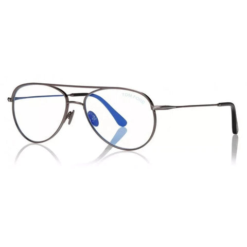 New Authentic Tom Ford FT5693-B/V 008 Pilot Eyeglasses