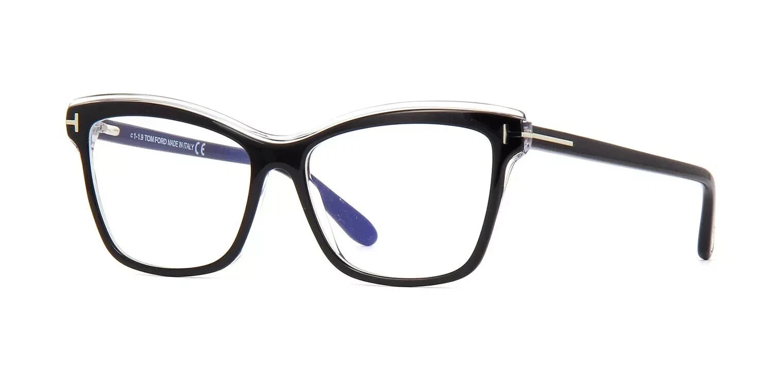 Tom Ford FT5619-B/V 001 Cat Eye Eyeglasses