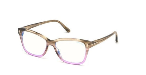 Tom Ford FT5597-B/V 020 Square Eyeglasses