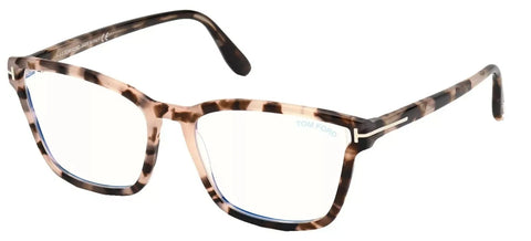 Tom Ford FT5707-B/V 055 Rectangular Eyeglasses
