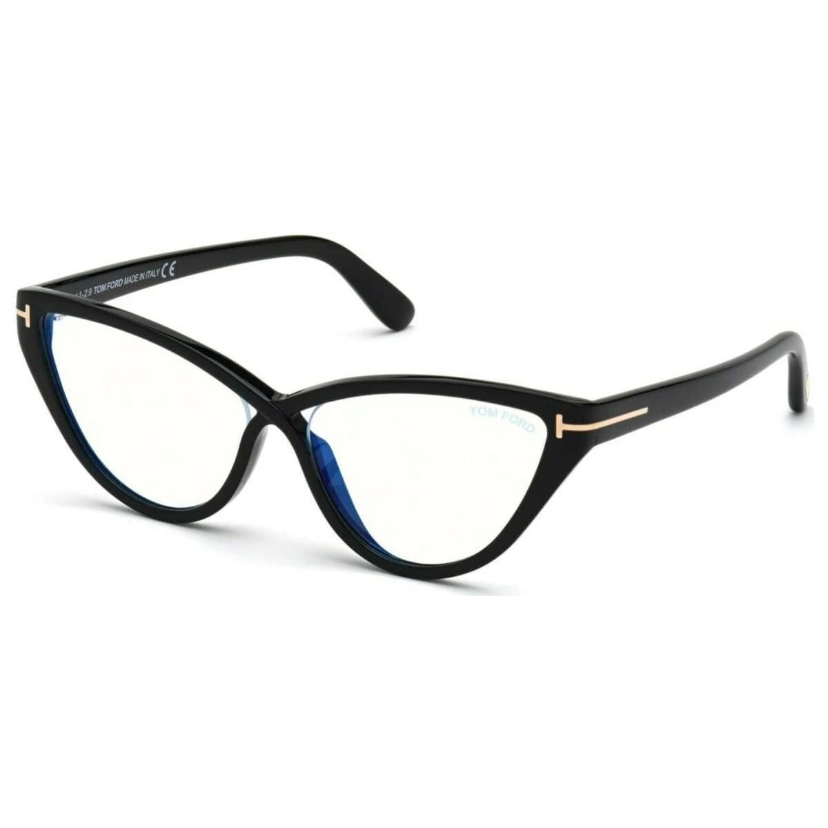 New Authentic Tom Ford FT5729-B/V 001 Oval Eyeglasses