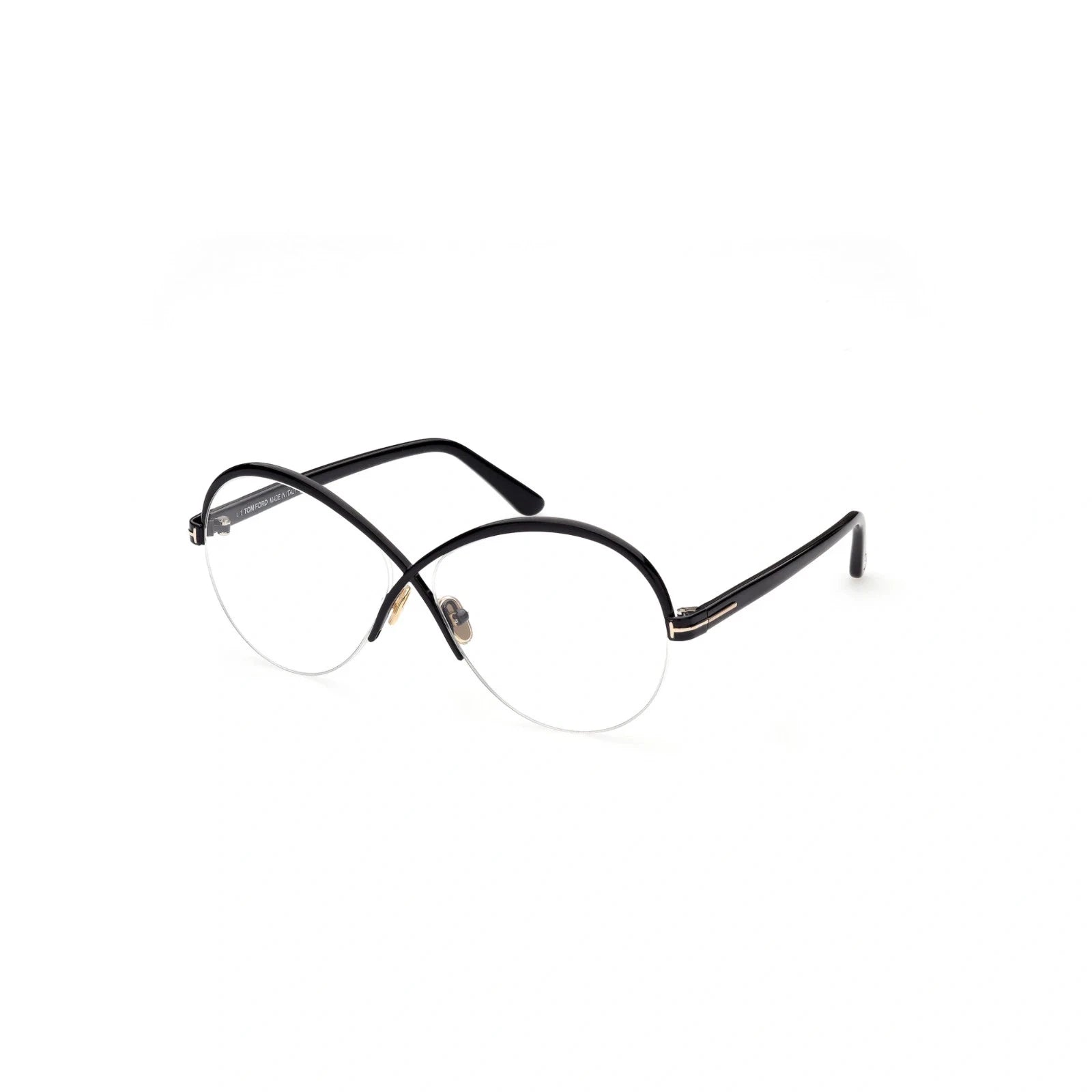 Tom Ford FT5761/V 001 Round Eyeglasses