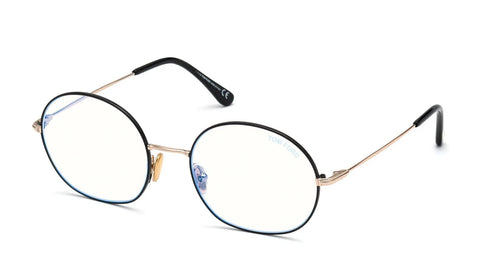 Tom Ford FT5701-B/V 016 Round Eyeglasses