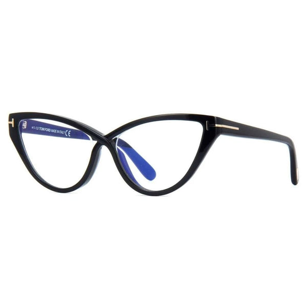 New Authentic Tom Ford FT5729-B/V 001 Oval Eyeglasses