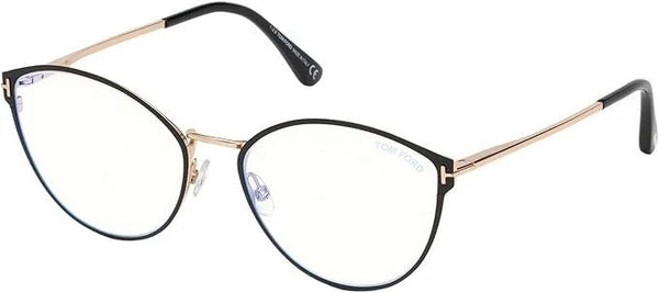 Tom Ford FT5573-B/V 069 Cat Eye Eyeglasses