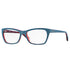 RayBan Rectangular Eyeglasses Black/Red Women's RX5298 5388 55