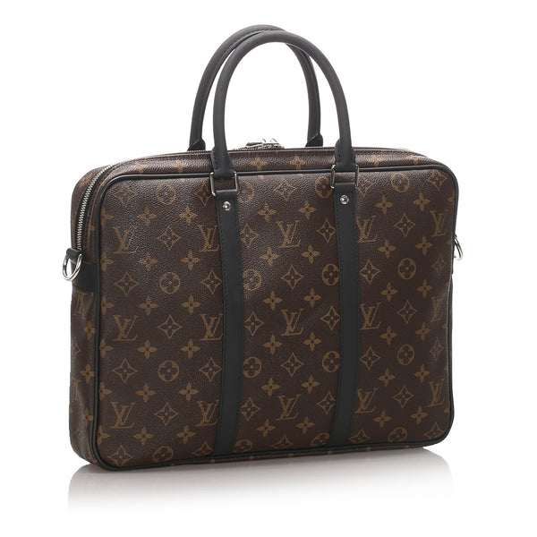 Louis Vuitton Monogram Macassar Porte-Documents Jour