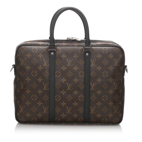 Louis Vuitton Monogram Macassar Porte-Documents Jour