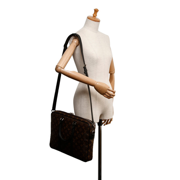 Louis Vuitton Monogram Macassar Porte-Documents Jour