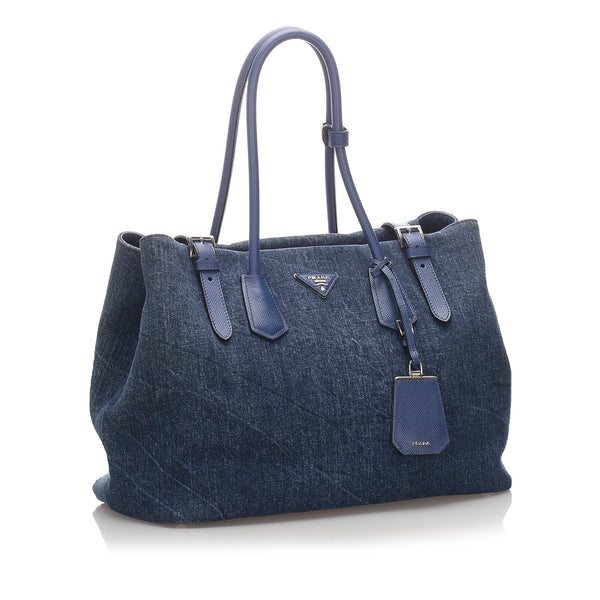 Prada Denim Tote Bag
