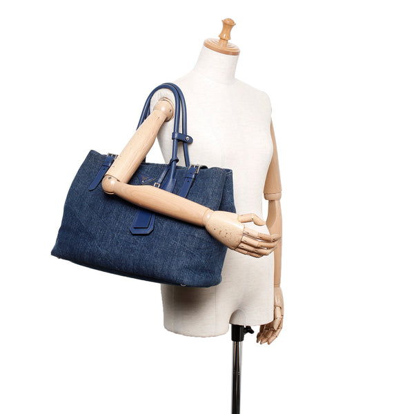 Prada Denim Tote Bag