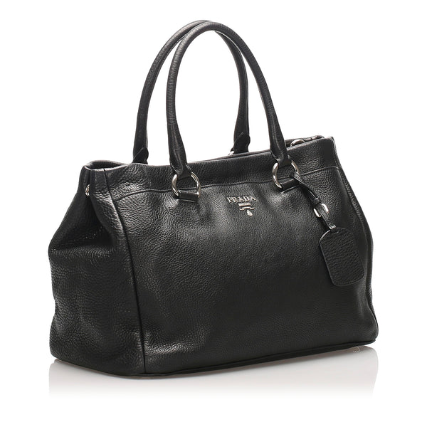 Prada Vitello Daino Satchel Bag