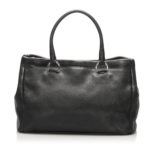 Prada Vitello Daino Satchel Bag