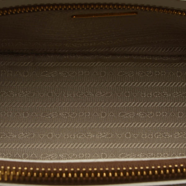 Prada Saffiano Galleria Double Zip Handbag