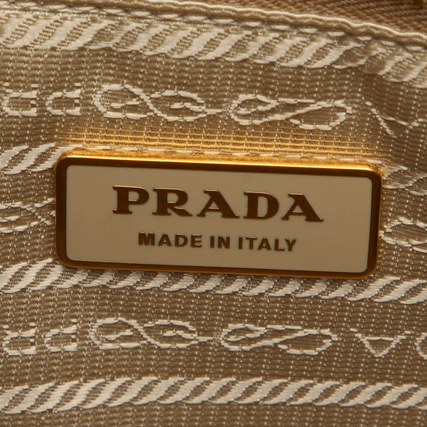 Prada Saffiano Galleria Double Zip Handbag
