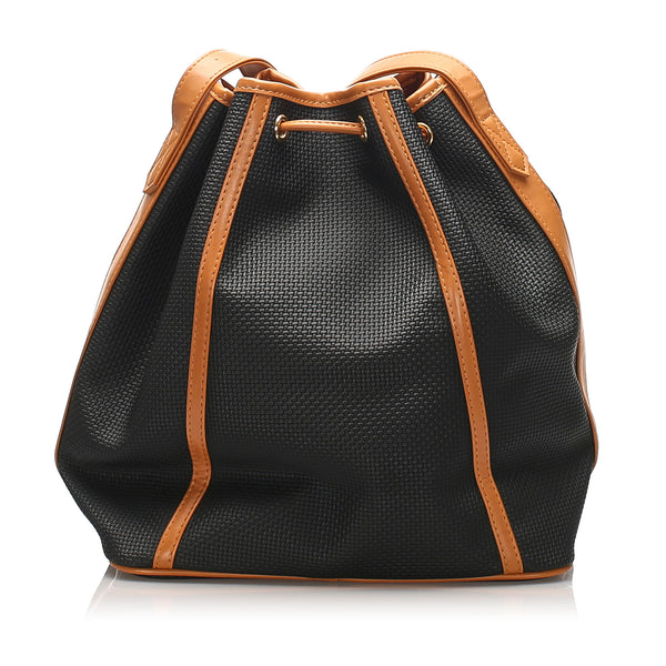 YSL Drawstring PVC Bucket Bag