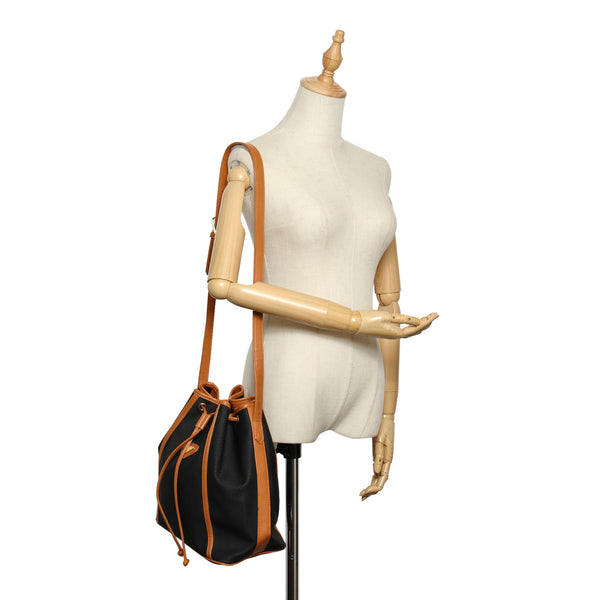 YSL Drawstring PVC Bucket Bag