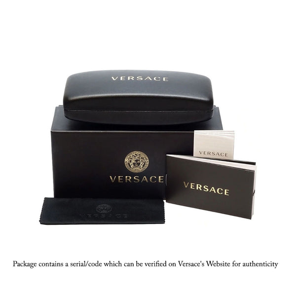 Versace Squared Baroque Unisex Sunglasses