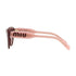 MIU MIU Cat-Eye Burgundy Pink Gradient Sunglasses MU05TS USH146