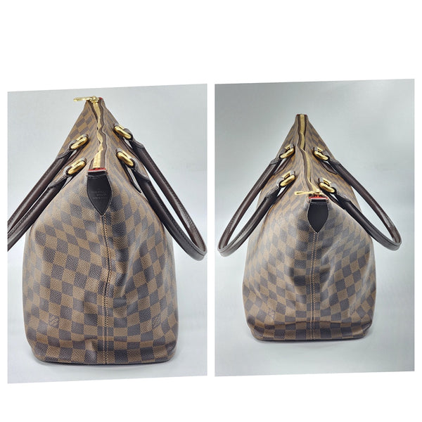 Louis Vuitton Saleya MM Tote in Damier Ebene Canvas | Mint Condition