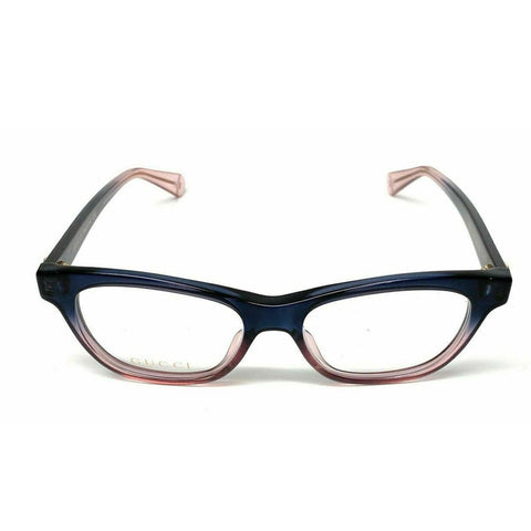 Gucci Women Eyeglasses GG0372o-007 Blue Gradient Frame / Demo Lenses