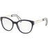 MiuMiu Cat Eye Women's Violet Eyeglasses w/Demo Lens MU03PV-USN1O1-52
