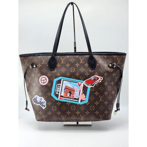 Louis Vuitton Neverfull MY LV WORLD TOUR MM Tote in Monogram Canvas | Mint