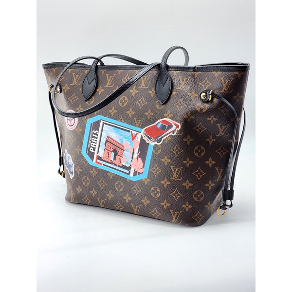 Louis Vuitton Neverfull MY LV WORLD TOUR MM Tote w/Pochette in Monogram Canvas