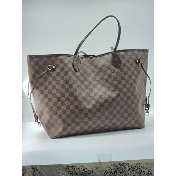 Louis Vuitton Neverfull GM Tote in Damier Ebene | Mint Condition