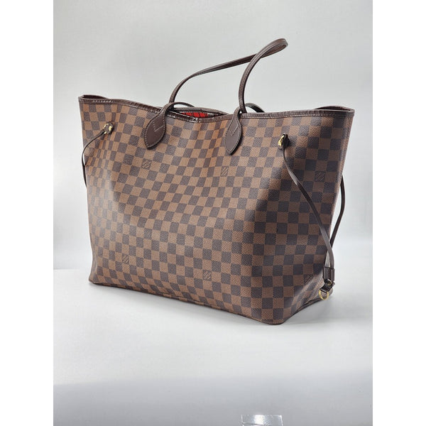 Louis Vuitton Neverfull GM Tote in Damier Ebene | Mint Condition