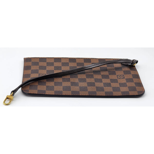 Louis Vuitton Neverfull GM Tote (with Pochette) in Damier Ebene | Like New