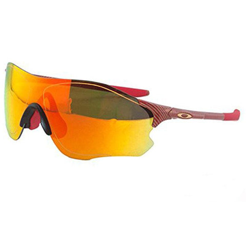 Oakley EV Zero Path OO9313-08 Gold Fingerprint w/Fire Iridium Mirrored Lens Sunglasses