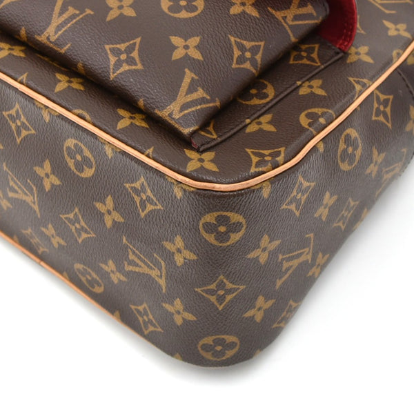 Louis Vuitton Excentri Cite Monogram Canvas Handbag LV Purse