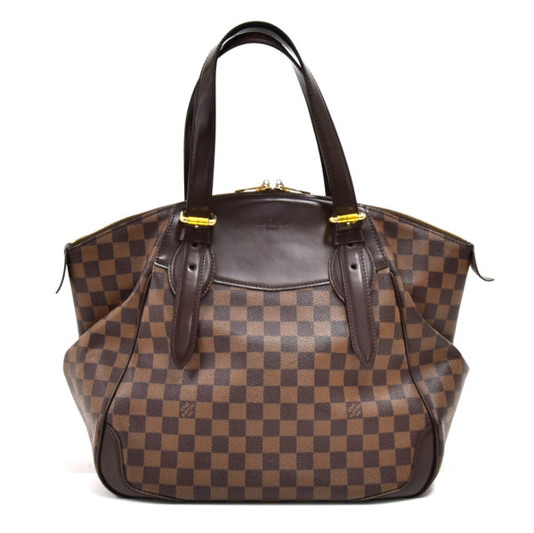 Louis Vuitton Verona GM Ebene Damier Canvas Shoulder Bag