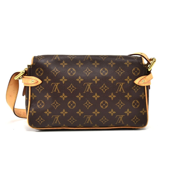 Louis Vuitton Hudson Monogram Canvas Shoulder Bag LV Purse