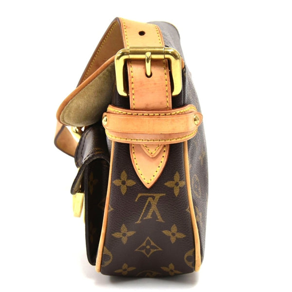 Louis Vuitton Hudson Monogram Canvas Shoulder Bag LV Purse