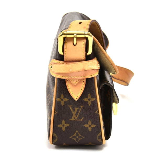 Louis Vuitton Hudson Monogram Canvas Shoulder Bag LV Purse