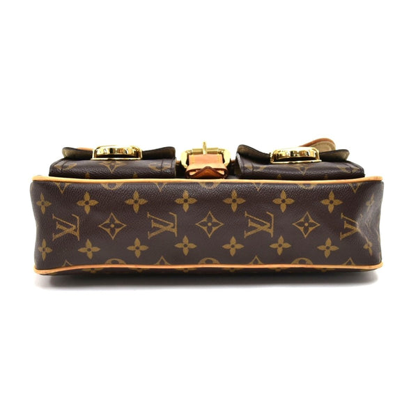 Louis Vuitton Hudson Monogram Canvas Shoulder Bag LV Purse