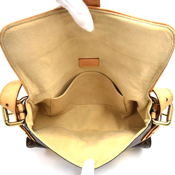 Louis Vuitton Hudson Monogram Canvas Shoulder Bag LV Purse