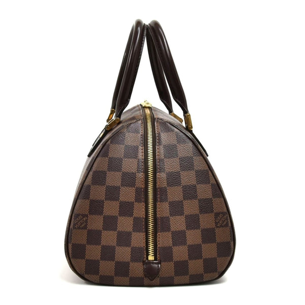 Louis Vuitton Ribera MM Ebene Damier Canvas Handbag
