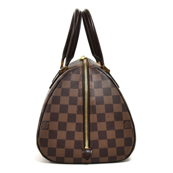 Louis Vuitton Ribera MM Ebene Damier Canvas Handbag