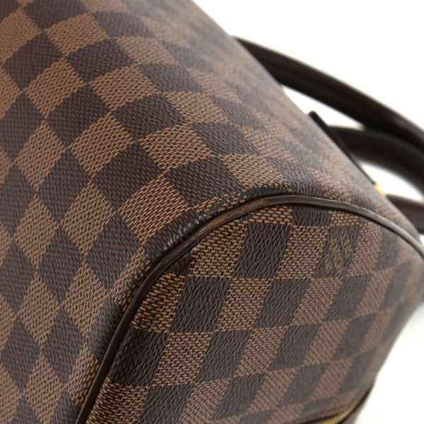 Louis Vuitton Ribera MM Ebene Damier Canvas Handbag
