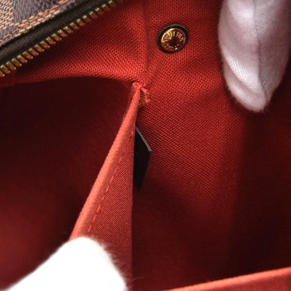 Louis Vuitton Ribera MM Ebene Damier Canvas Handbag