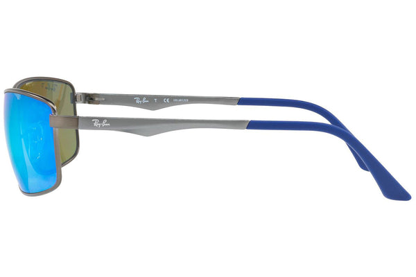 Ray-Ban Men's Grey Polarized Sunglasses RB3498 029/9R