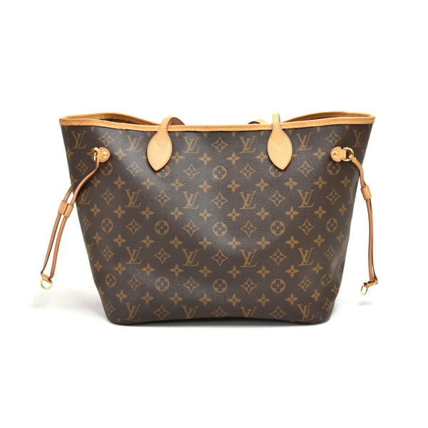 Louis Vuitton Neverfull MM Monogram Canvas Shoulder Tote Bag