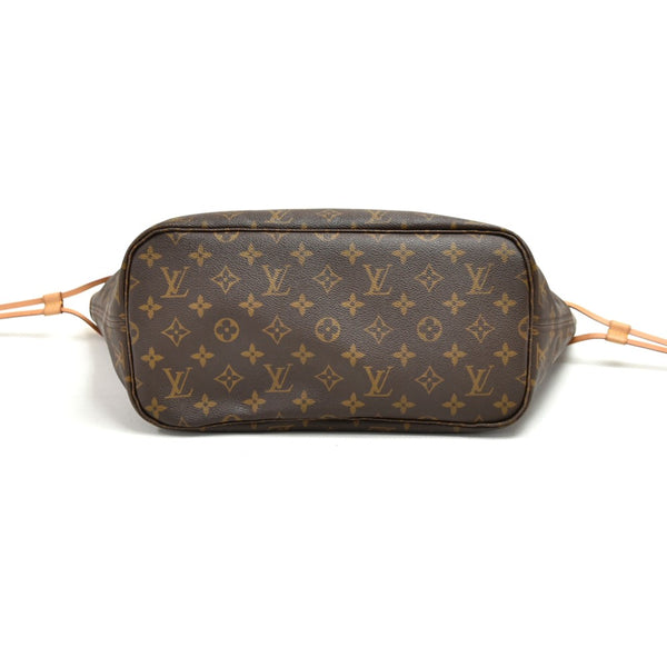 Louis Vuitton Neverfull MM Monogram Canvas Shoulder Tote Bag