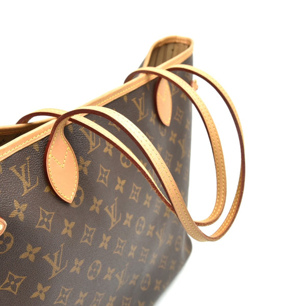 Louis Vuitton Neverfull MM Monogram Canvas Shoulder Tote Bag