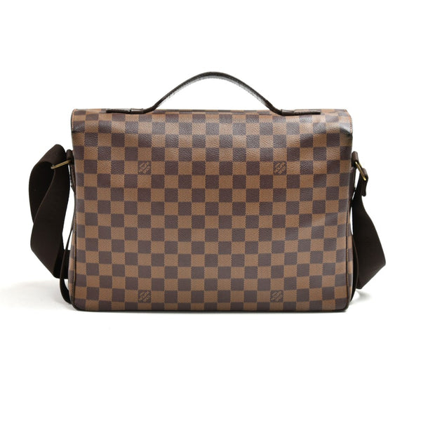 Louis Vuitton Broadway Ebene Damier Canvas Large Messenger Bag