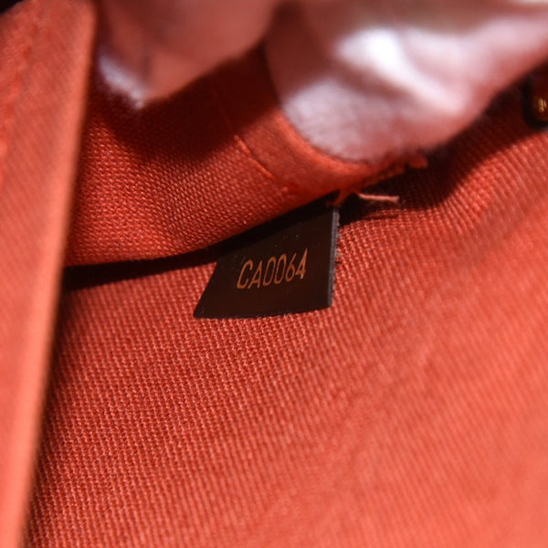 Louis Vuitton Ribera MM Ebene Damier Canvas Handbag